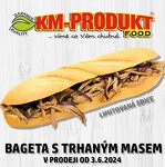 Bageta s trhaným masem - limitovaná edice