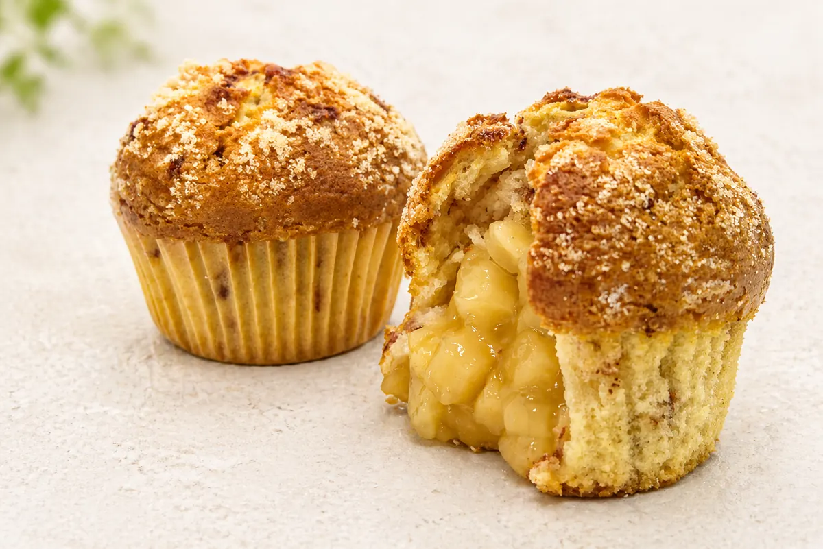 Jablečné muffiny se skořicí