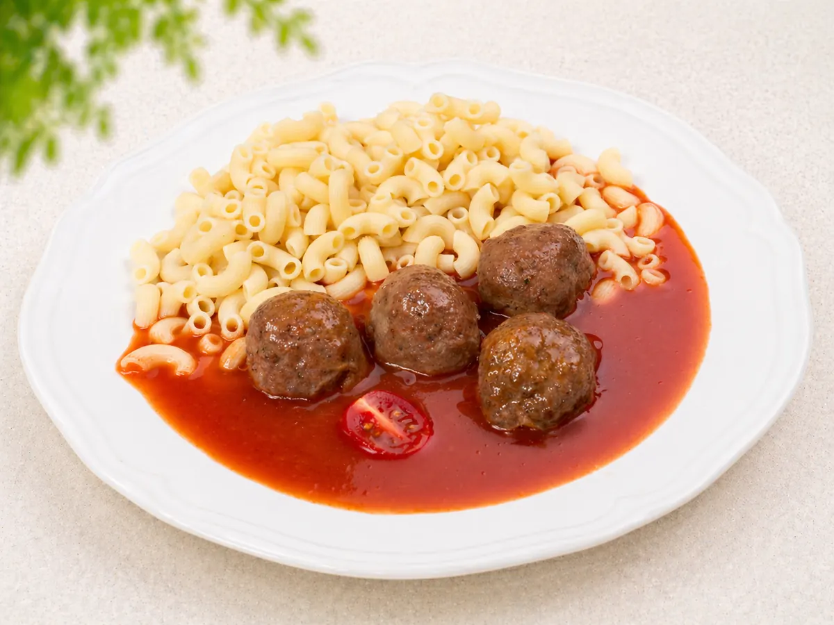Masové koule v rajčatové omáčce