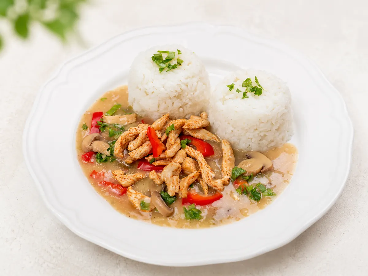 Kuřecí směs s rýží